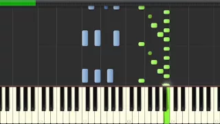 David Guetta - Dangerous - piano lesson - Midi - sheet music