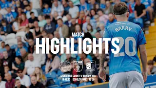 Match Highlights | Stockport County Vs Barrow AFC | 19.08.23