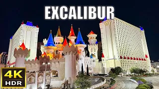 Excalibur Las Vegas Walk - February 2024