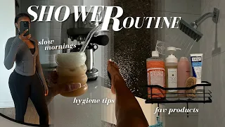 MORNING SHOWER ROUTINE 2023 | CURRENT FAVOURITE PRODUCTS