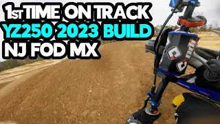 1ST RIDE ON YZ250 BUILD