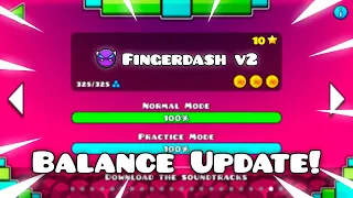 [BALANCE UPDATE!] Fingerdash V2 by BlueLite - Geometry Dash 2.1