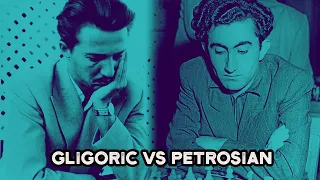 Šezdeset sedam pešaka više! | Gligoric vs Petrosian | Belgrade (1954)