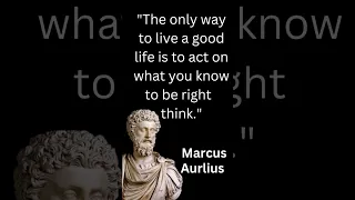 The way to a Good life by Marcus AURELIUS.#marcusaurelius #quotes #motivation