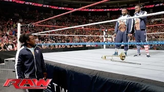Xavier Woods urges Kofi Kingston and Big E to come to their senses: Raw, July 4, 2016