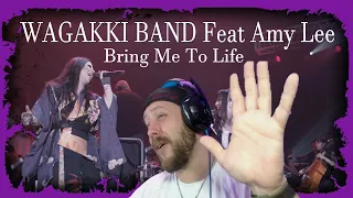 WAGAKKI Band Feat. Amy Lee - Bring Me To Life (Live) Reaction | Metal Musician reacts