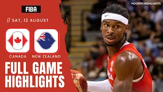 Canada vs New Zealand Full Game Highlights | Aug 12 | 2023 FIBA World Cup