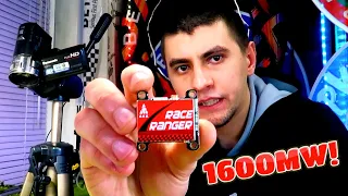 ✅ Мощный FPV Видеопередатчик AKK Race Ranger! 200mW/400mW/800mW/1600mW!