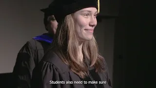 Commencement Doctoral Hooding Tutorial