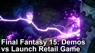 Final Fantasy 15: 2006-2016 Demos vs Final Game Graphics Comparisons