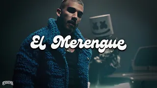 Marshmello, Manuel Turizo - El Merengue (Letra)  1 Hour Version Endlessly Fascinating To Hear