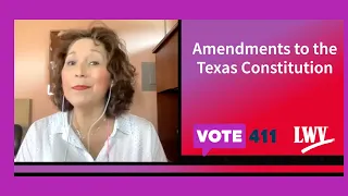 Be a Texas Voter in the Constitution Amendment Election