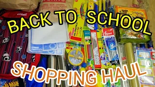 Back to school shopping haul /