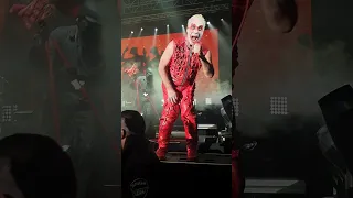 Lindemann vs security guard [Live in Israel 1/1/2022]