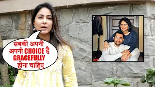 Hina Khan Reaction And Perfect Reply On Aamir Khan-Kiran Rao Divorce