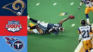 Rams vs Titans Super Bowl XXXIV