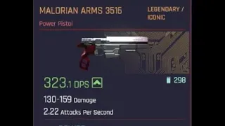 How to get Johnny Silverhand's Pistol Malorian Arms 3516 - Chippin' In (Cyberpunk 2077)