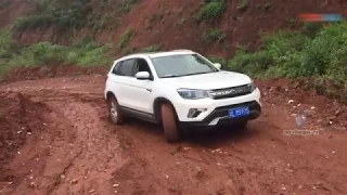 В гору по мокрой глине. Changan cs75 испытание грязью.