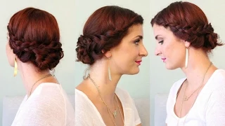 Lace Braid updo