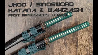 Jkoo / Sinosword Katana & Wakizashi daisho first impressions review