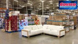 COSTCO (3 DIFFERENT STORES) SHOP WITH ME CHRISTMAS FURNITURE KITCHENWARE SHOPPING STORE WALK THROUGH