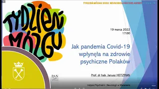 Jak pandemia koronawirusa SARS-CoV-2 wpływa na mózg i zdrowie psychiczne?