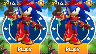 Sonic Dash - Dragonfire Sonic New Character Unlocked & Fully Upgraded Update All Character Unlocked