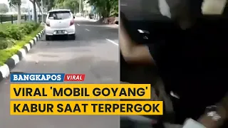 Viral 'Mobil Goyang' Memancing Perhatian Warga, Langsung Kabur Saat Terpergok