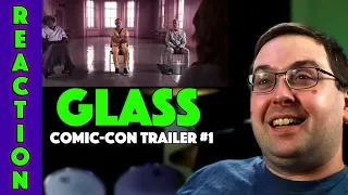 REACTION! Glass Comic-Con Trailer #1 - Bruce Willis Movie 2019