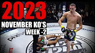 MMA & Boxing Knockouts I November 2023 Week 2