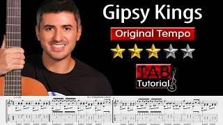 No Volvere by Gipsy Kings | original Tempo + Sheet & Tab