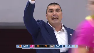 Rade Zagorac SLAMS it down on fast break! (Mega Bemax - Partizan NIS, 6.12.2019)