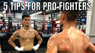 Boxing Pro Debut Tips | IMPORTANT!