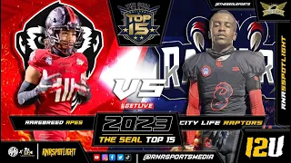 #1 Rarebreed Apes vs #2 City Life Raptors 12u Clash of the Titans