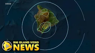 Strong Earthquake Shakes Hawaiʻi Island