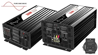 Swipower Inverter Rated and Starting Power Test (12-220 Pure Sine, 2000 & 3200W Model)