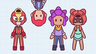 You Brawled in the Wrong Stars [Brawl Stars, All the Characters] [Animation]