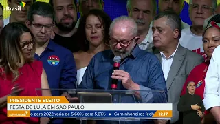 Eleições: Lula é eleito pela terceira vez; veja como foi a festa em SP