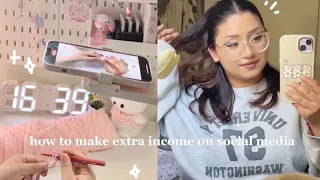 how i started making EXTRA income as a content creator & crochet artist 💭🌸 my JOURNEY