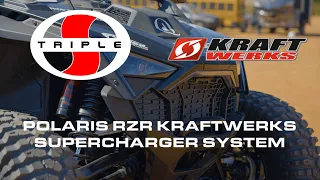 KraftWerks Polaris RZR SuperCharger System