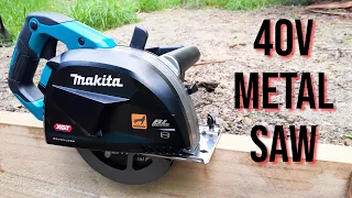 Makita 40v Cold Cut Metal Saw. It Cuts FAST, DEEP and COLD!