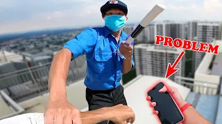 ESCAPING FROM FAKE SECURITY ( Epic Parkour POV Chase In VietNam )