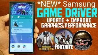 Samsung *NEW* GameDriver App NOW-Easily Update Your Graphic Drivers & Improve Gaming Performance
