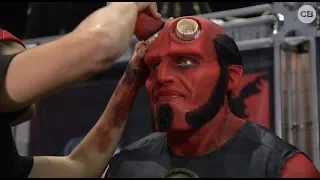 San Diego Comic-Con 2019 Hellboy Cosplay Make-Up Demonstration