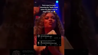 Latto Reacts To Ice Spice Onstage With Taylor Swift?