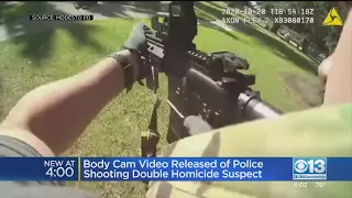 Body Cam Video Released Of Police Shooting Double Homicide Suspect