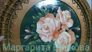 Круглые рамы для круглых картин.Round frames for round paintings.