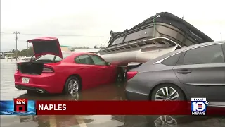 Hurricane Ian floods Naples, causes property damage