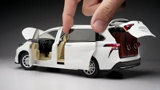 Unboxing of Toyota Sienna 2024 Diecast Model Car