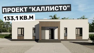 Современный дом с плоской крышей: удобная планировка и стильный внешний вид